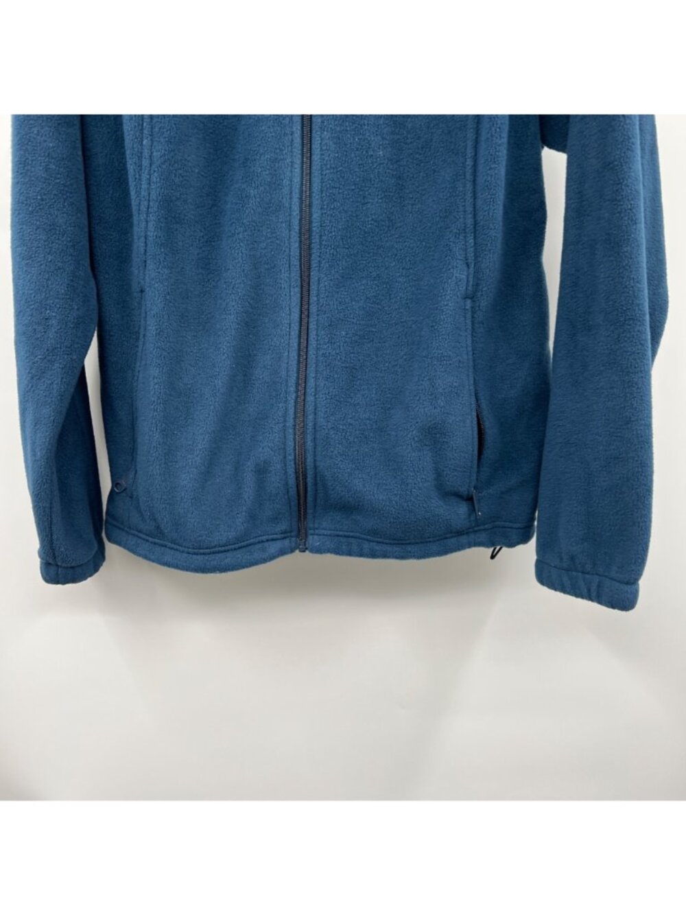 Columbia Womens Fleece Jacket Zip Up Blue Size XXL Pockets - Picture 3 of 9